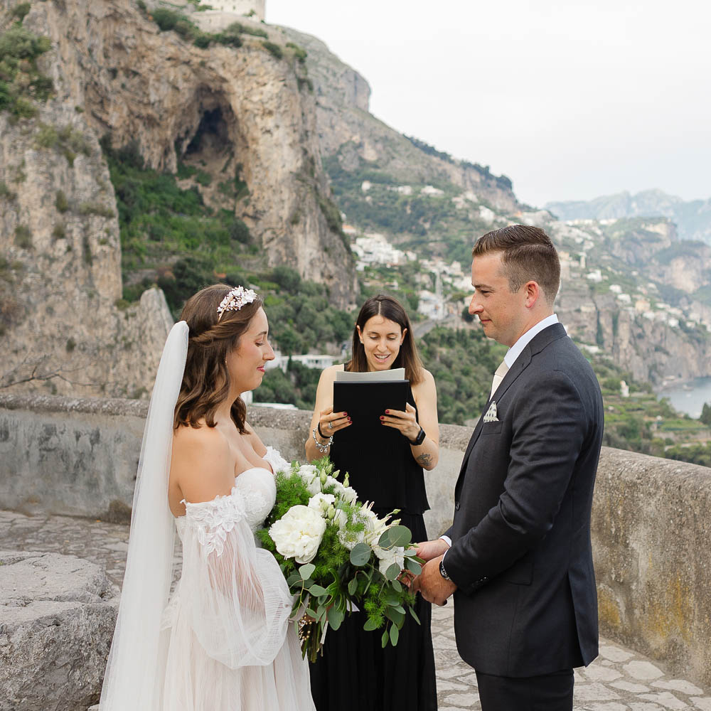 wedding in Amalfi coast–007 the beautiful view during the elopement ceremony