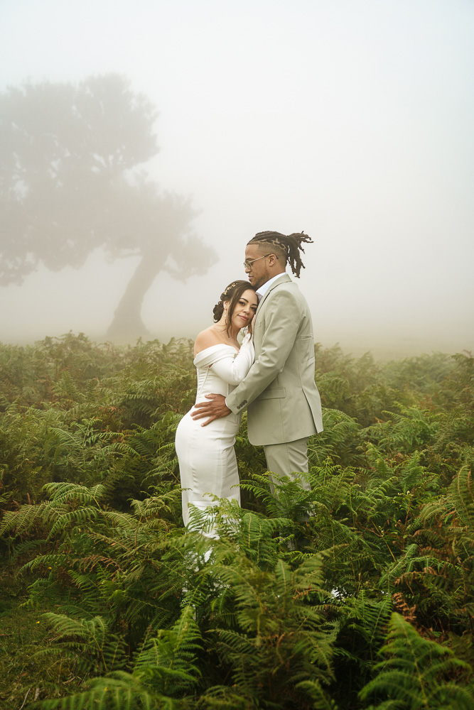Elopement in Madeira, Portugal – 011 Love Session in Fanal Forest