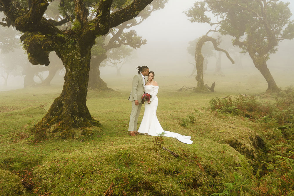 Elopement in Madeira, Portugal – 015 Love Session in Fanal Forest