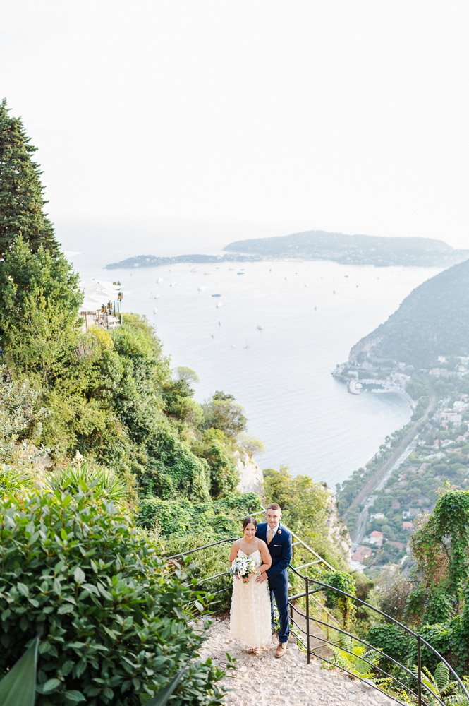 The beautiful view on the bay from a balcony in EZE