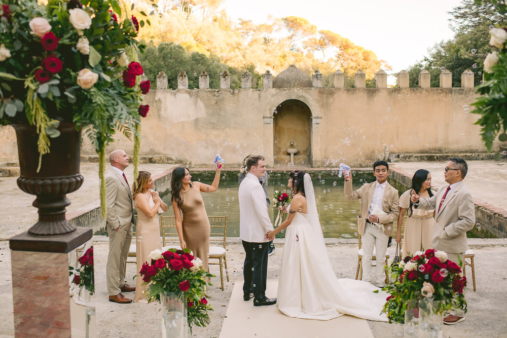 Sintra wedding ceremony in the castle – 002