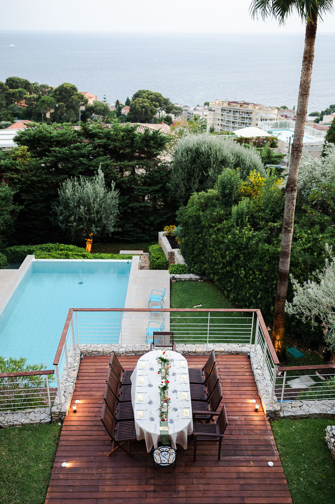 Wedding in Monaco private venue – 002 The magnificent vioew from a Private venue for a wedding in Monaco